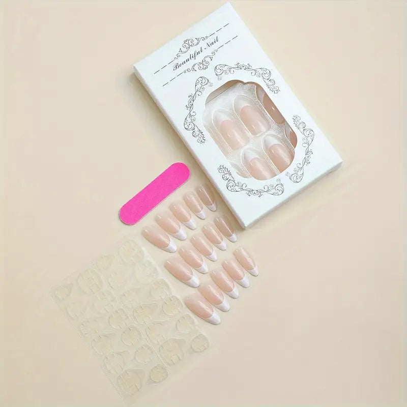 Almond Shaped Fake Nails 10-pieces