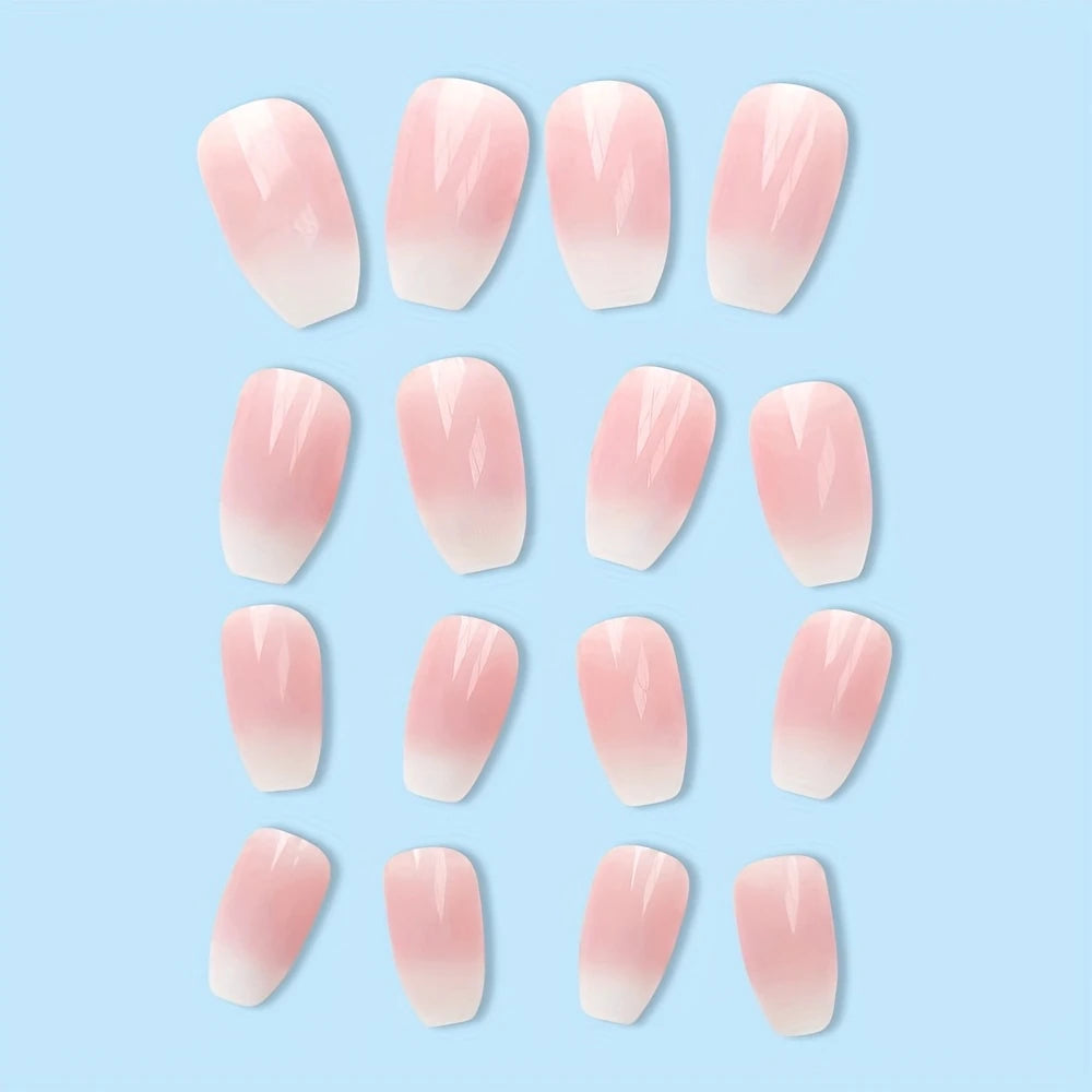 Glossy False Nails 10-pieces