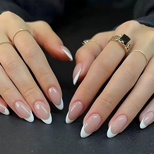 Almond Shaped Fake Nails 10-pieces