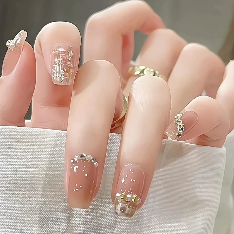 Luxe Oval Press-On Nails 10-pieces