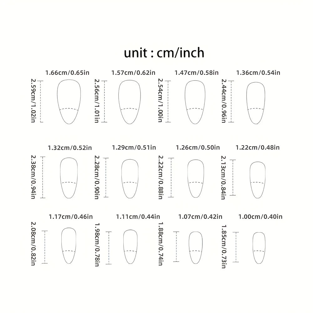 French Gradient Pink & White Press-On Nails 10-pieces