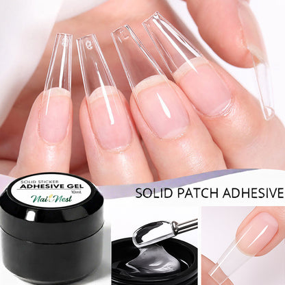 Solid 10ml UV Light Cured Press Nail Glue