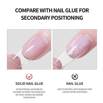 Solid 10ml UV Light Cured Press Nail Glue