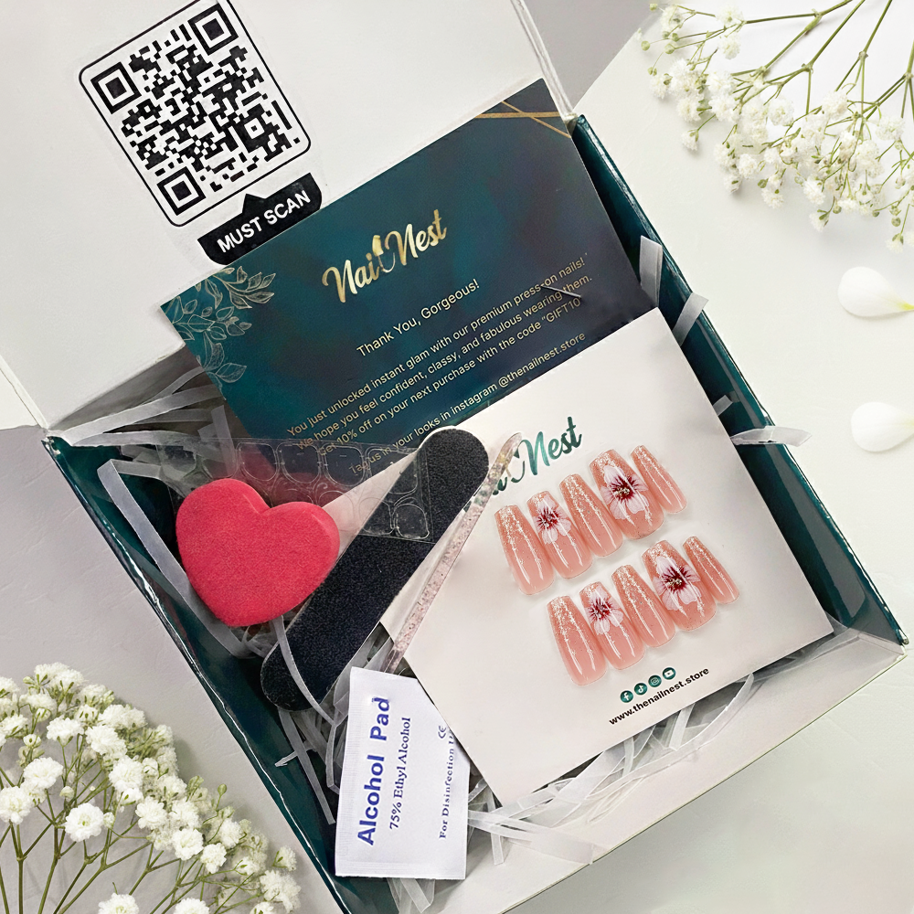 Long Ballerina Press-On Nails 10-pieces