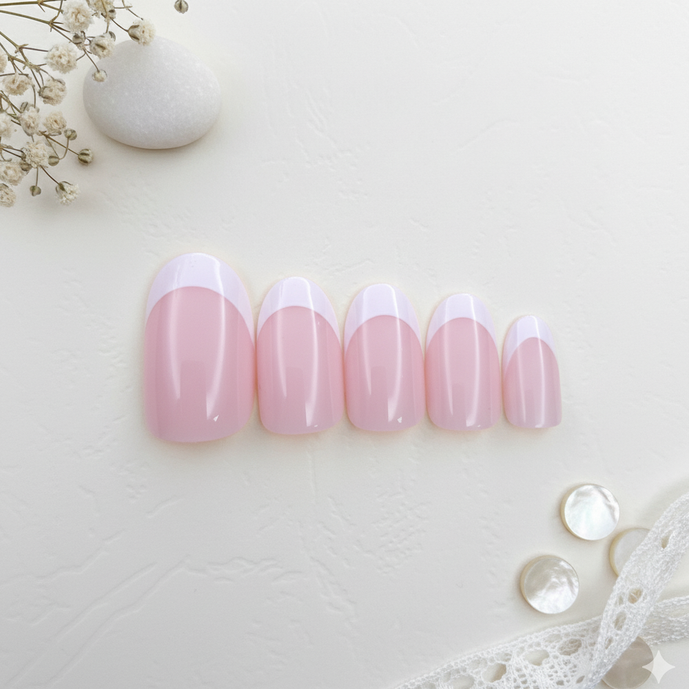 Almond Shaped Fake Nails 10-pieces