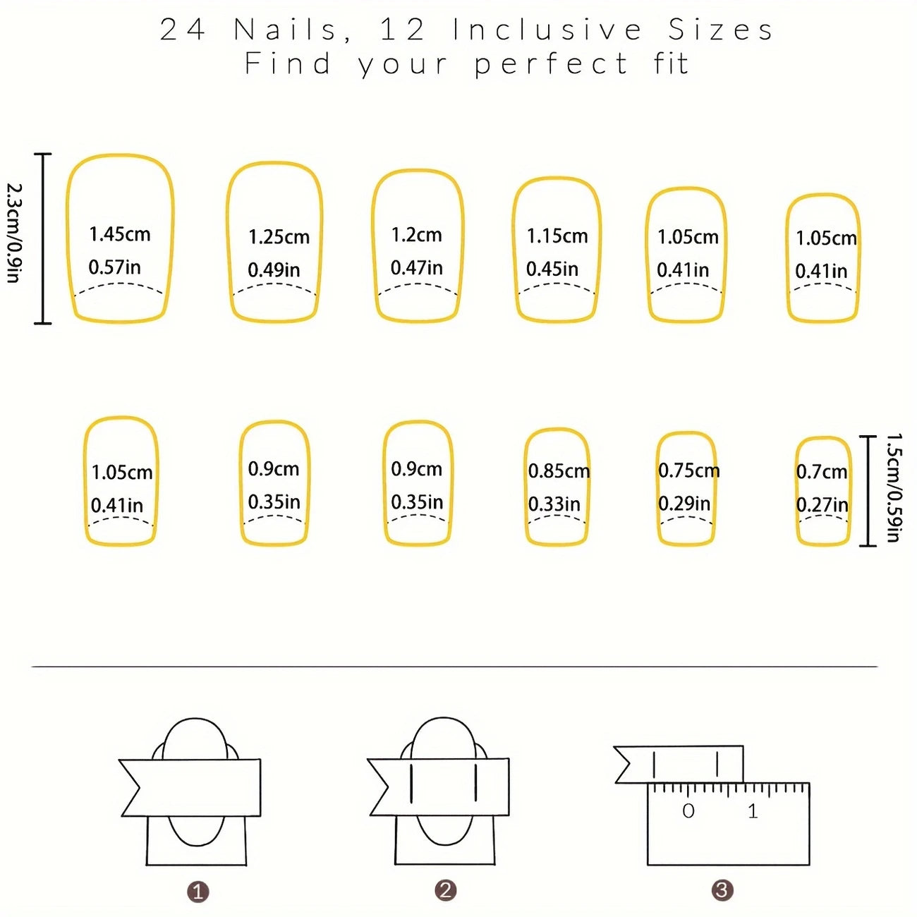 Matte Floral Square Press-On Nails 10-pieces