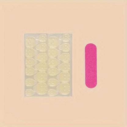 Short Oval Press On Nails 10-pieces