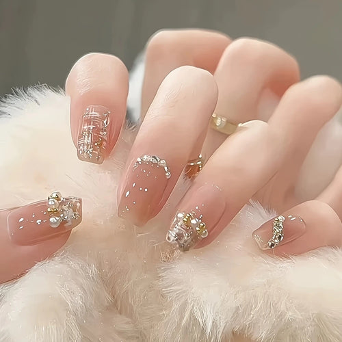 Luxe Oval Press-On Nails 10-pieces