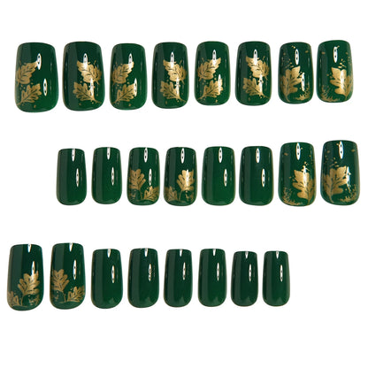 Elegant French Tip Press-On Nails 10-pieces