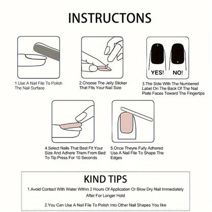 Red Cat’s Eye Press-On Nails 10-pieces